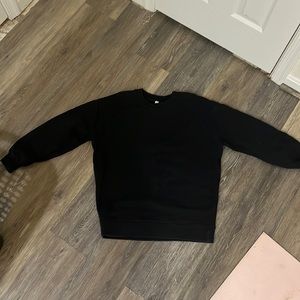 Black lululemon crew neck